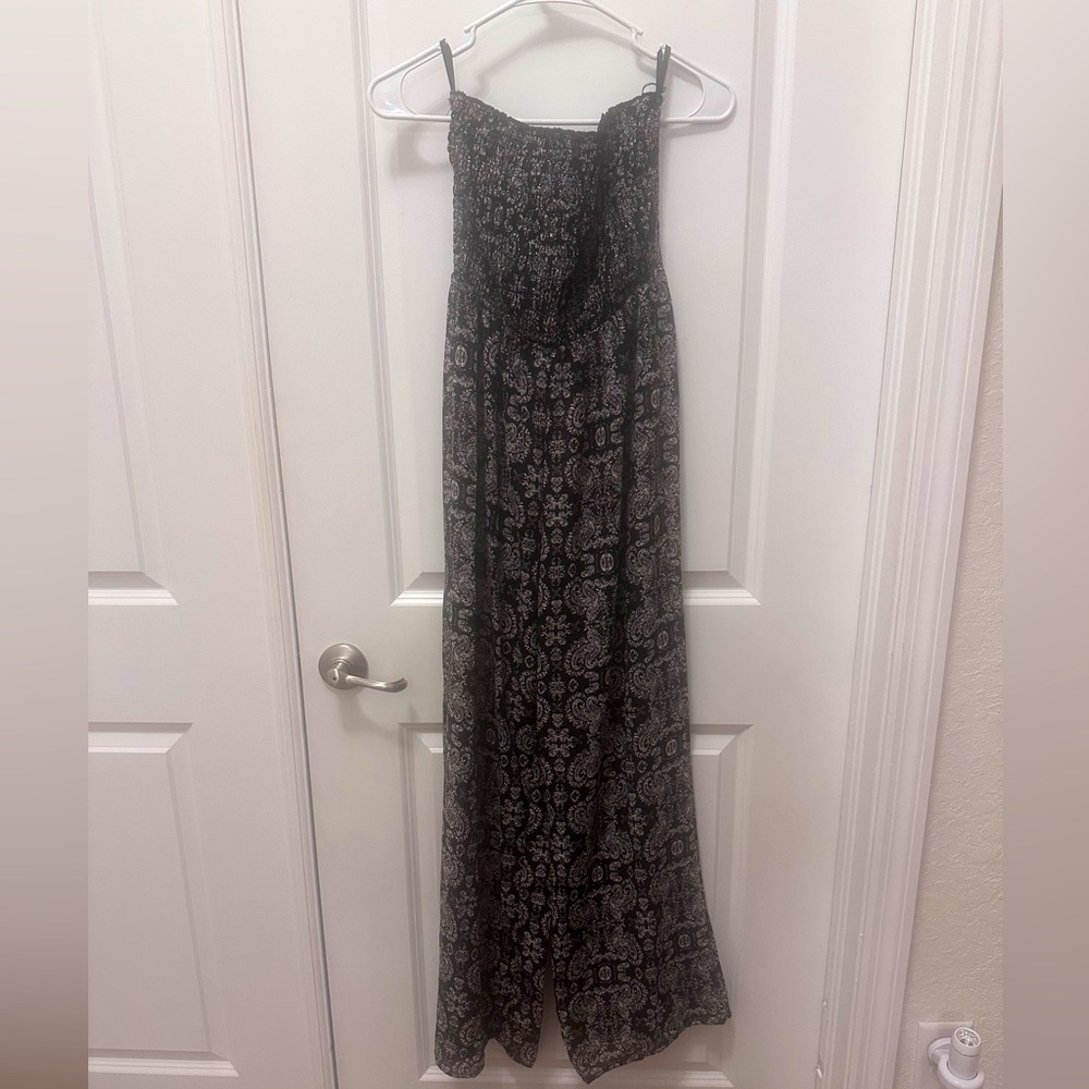 Mimi Chica White Strapless Jumpsuit size Small NWT